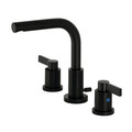 Fauceture 8" Widespread Bathroom Faucet, Matte Black FSC8950NDL